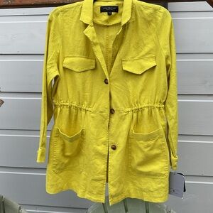 Marc New York Bright Yellow Utility Jacket